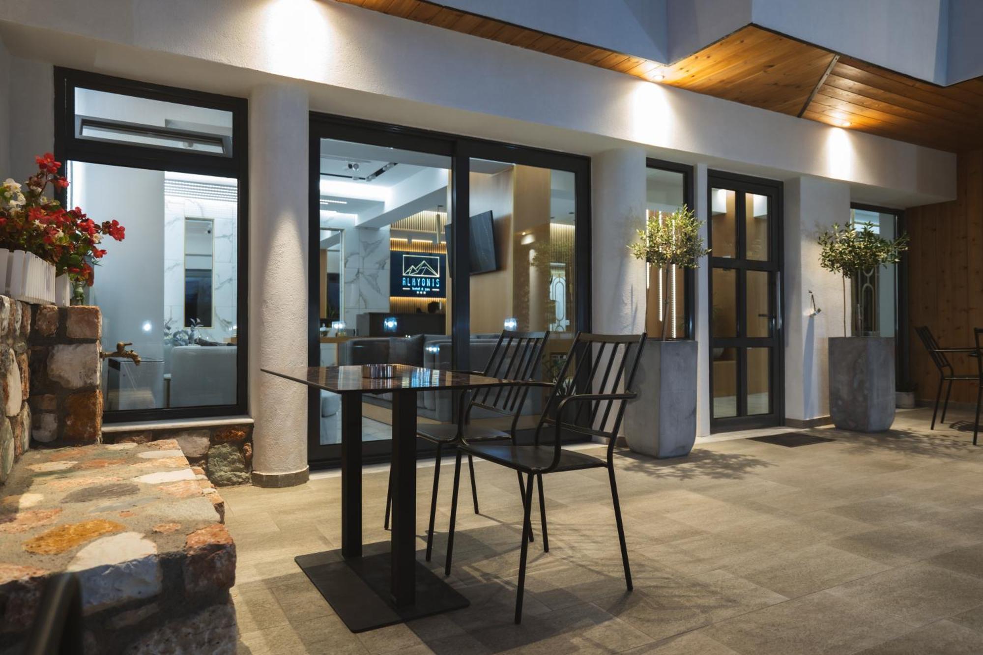 Alkyonis Hotel & Spa Káto Loutrákion Kültér fotó
