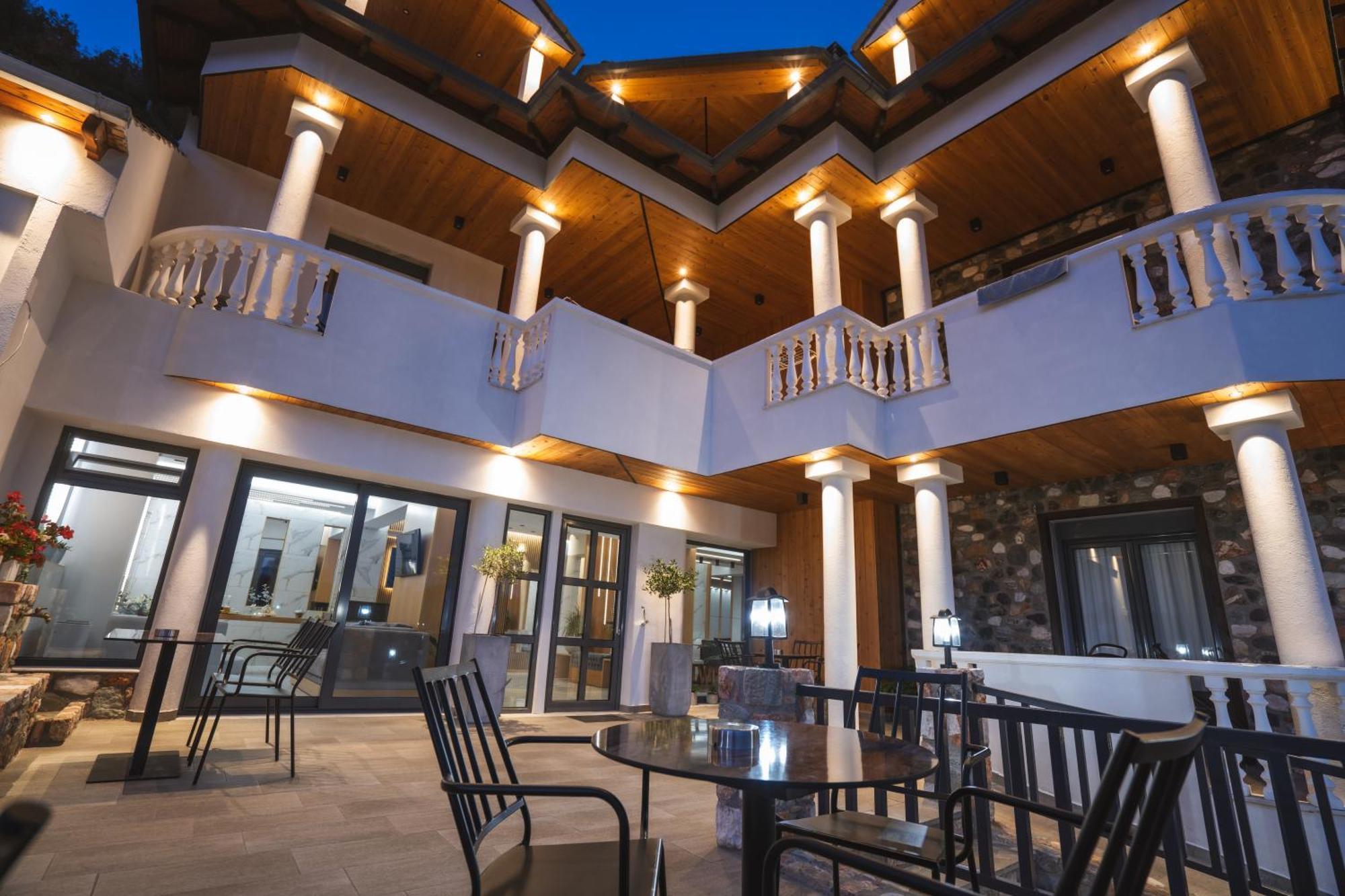 Alkyonis Hotel & Spa Káto Loutrákion Kültér fotó
