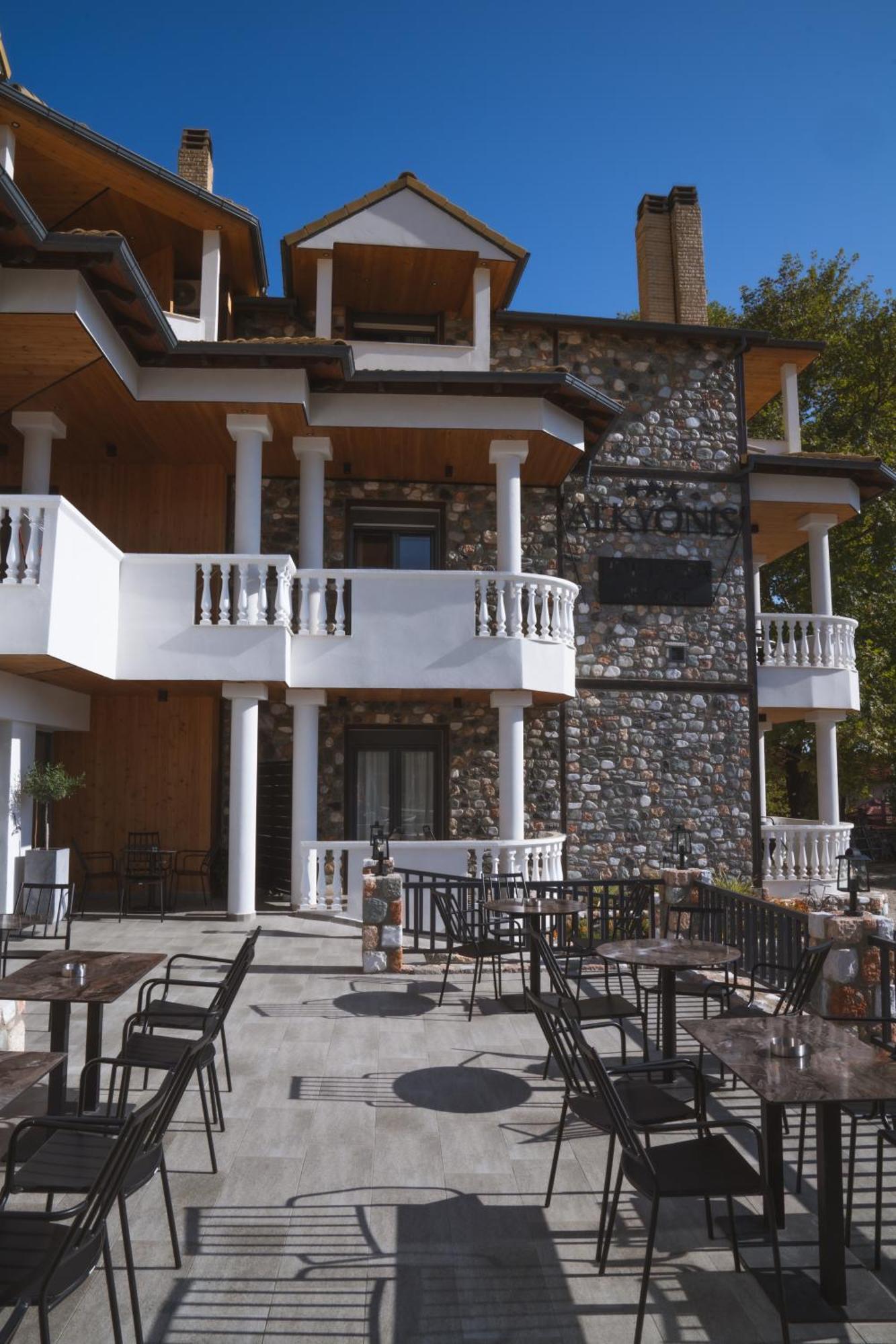 Alkyonis Hotel & Spa Káto Loutrákion Kültér fotó